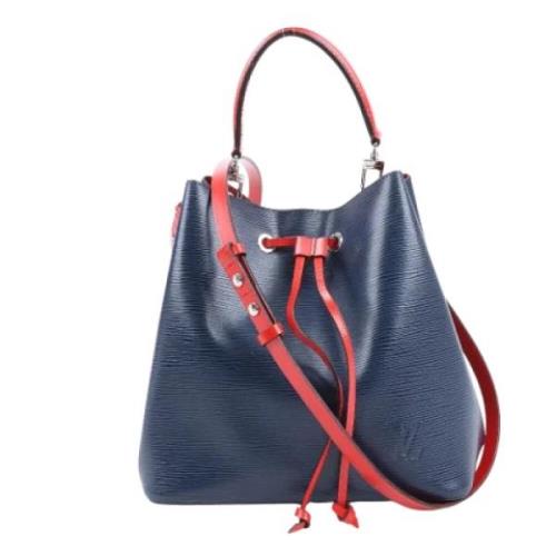 Louis Vuitton Vintage Pre-owned Laeder louis-vuitton-vskor Blue, Dam