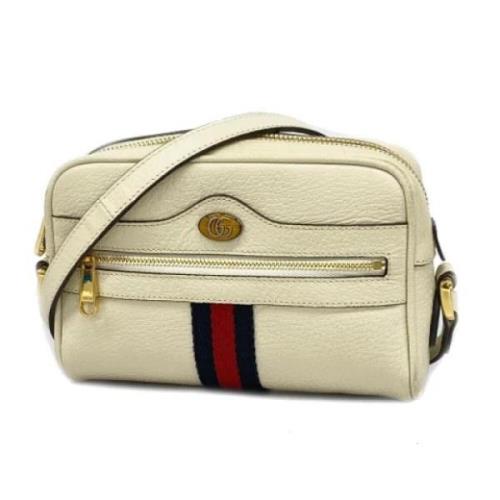 Gucci Vintage Pre-owned Laeder gucci-vskor Beige, Dam