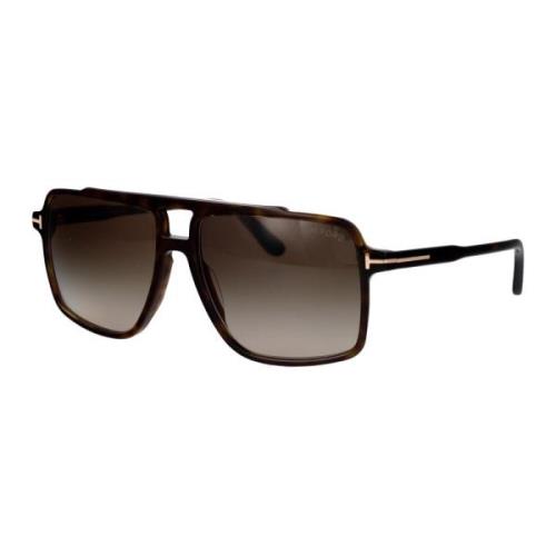 Tom Ford Stiliga solglasögon Ft1177/S Brown, Herr