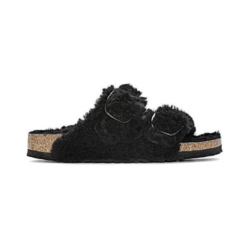 Birkenstock Beqväma Slide Sandaler för Vardagsbruk Black, Dam