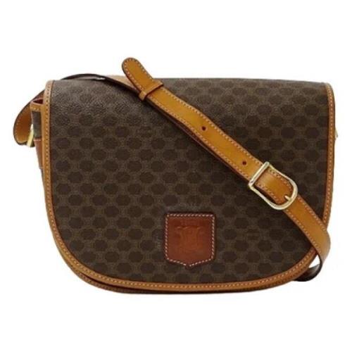 Celine Vintage Pre-owned Plast celine-vskor Brown, Dam