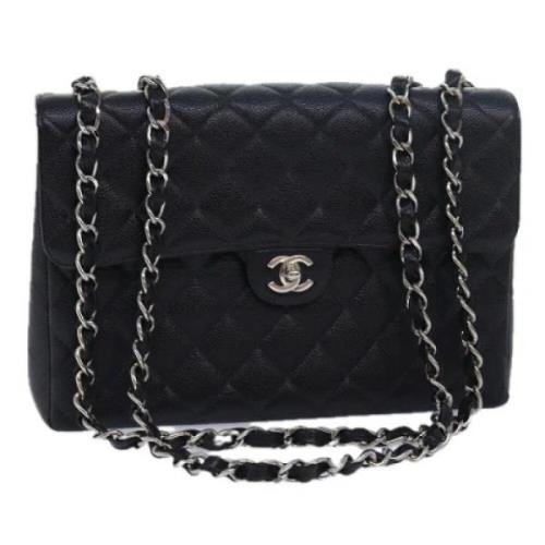 Chanel Vintage Pre-owned Silke chanel-vskor Black, Dam