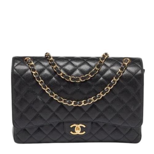 Chanel Vintage Pre-owned Laeder chanel-vskor Black, Dam