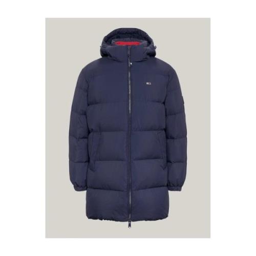 Tommy Jeans Essentiell Naturlig Dunjacka Blue, Herr