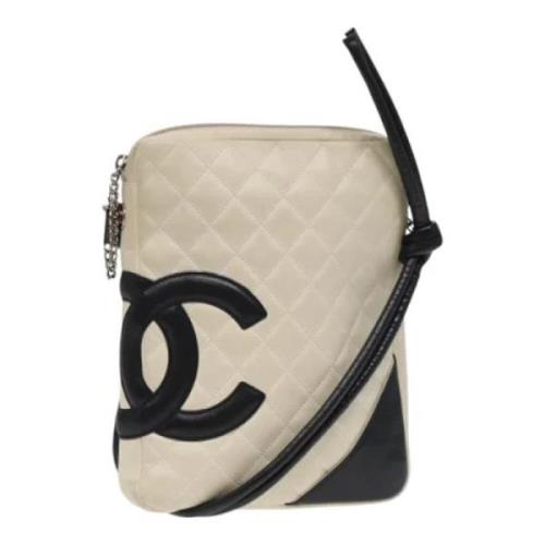 Chanel Vintage Pre-owned Laeder chanel-vskor Beige, Dam