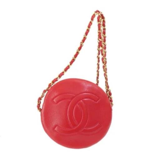 Chanel Vintage Pre-owned Laeder chanel-vskor Red, Dam