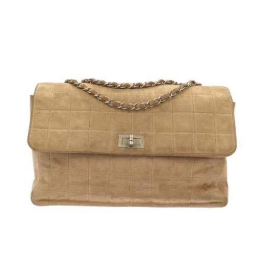 Chanel Vintage Pre-owned Mocka chanel-vskor Beige, Dam