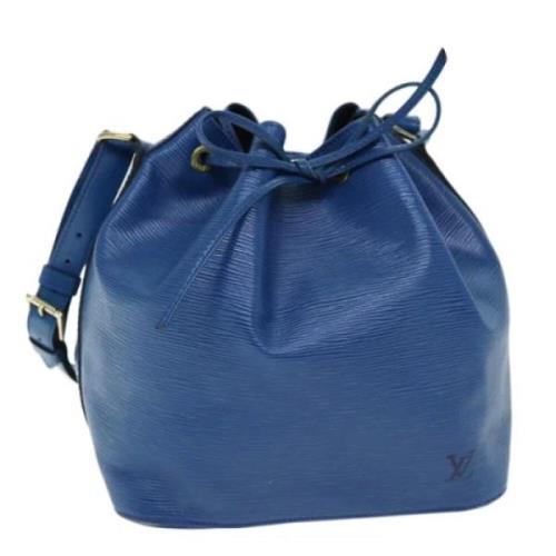 Louis Vuitton Vintage Pre-owned Laeder louis-vuitton-vskor Blue, Dam