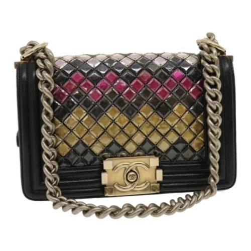 Chanel Vintage Pre-owned Laeder chanel-vskor Black, Dam