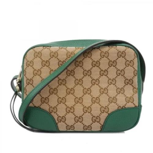 Gucci Vintage Pre-owned Laeder gucci-vskor Beige, Dam