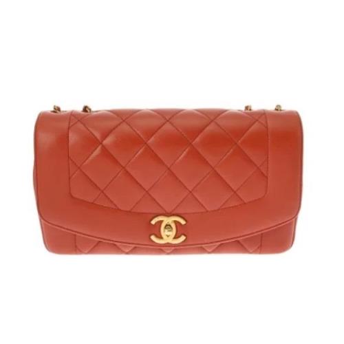 Chanel Vintage Pre-owned Laeder chanel-vskor Red, Dam