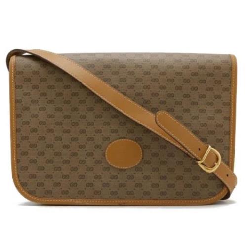 Gucci Vintage Pre-owned Plast gucci-vskor Brown, Dam