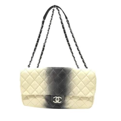 Chanel Vintage Pre-owned Laeder chanel-vskor Beige, Dam