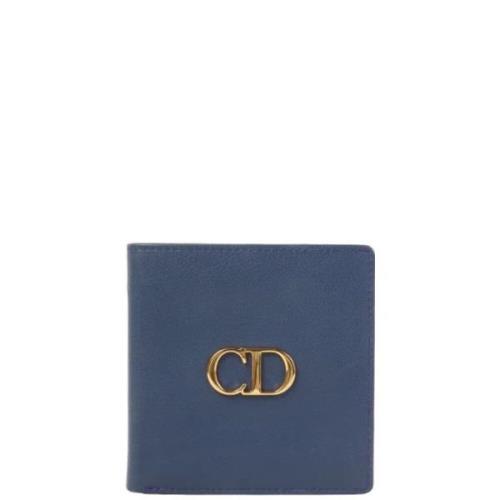 Dior Vintage Pre-owned Tyg plnbcker Blue, Dam