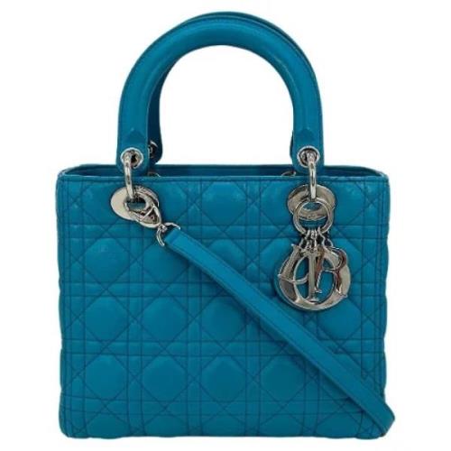 Dior Vintage Pre-owned Laeder dior-vskor Blue, Dam