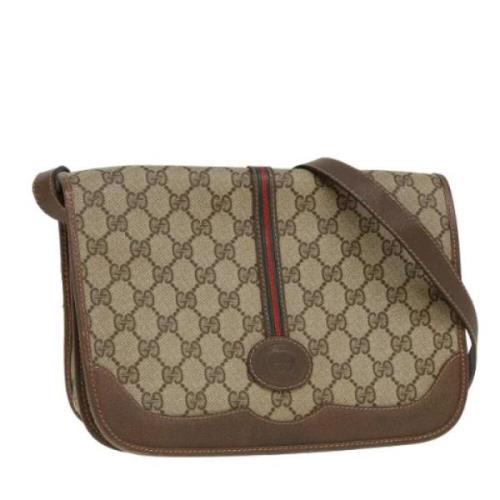 Gucci Vintage Pre-owned Laeder gucci-vskor Beige, Dam