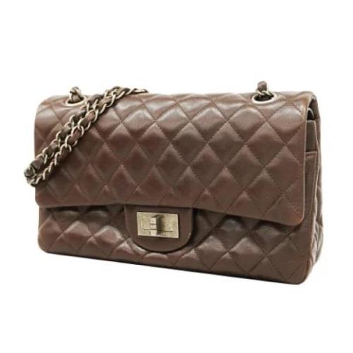 Chanel Vintage Pre-owned Laeder chanel-vskor Brown, Dam