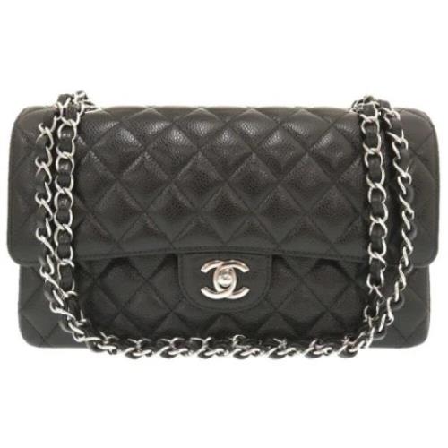 Chanel Vintage Pre-owned Laeder chanel-vskor Black, Dam