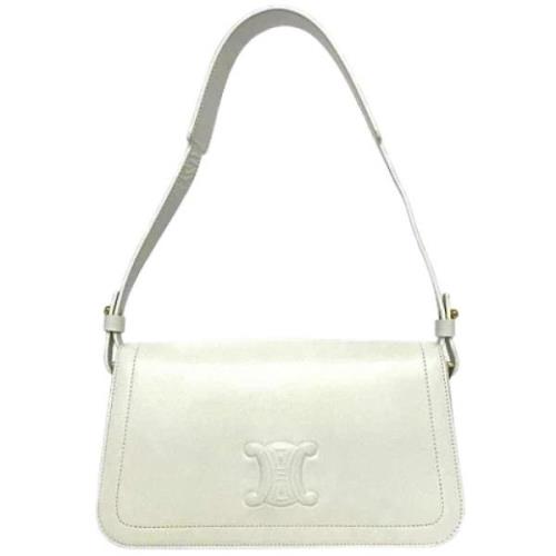 Celine Vintage Pre-owned Laeder celine-vskor White, Dam