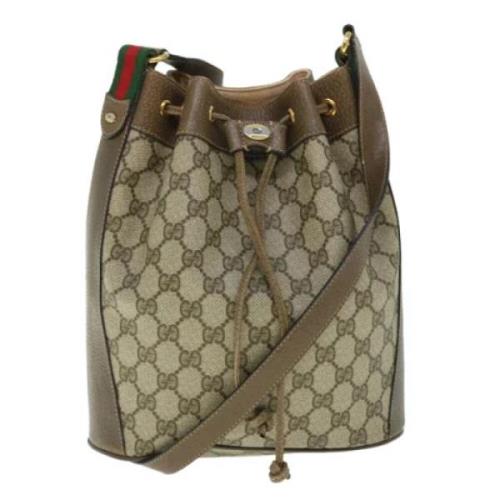 Gucci Vintage Pre-owned Laeder gucci-vskor Brown, Dam