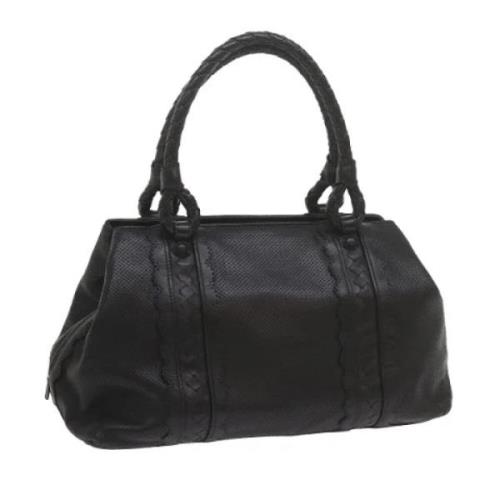 Bottega Veneta Vintage Pre-owned Laeder handvskor Black, Dam