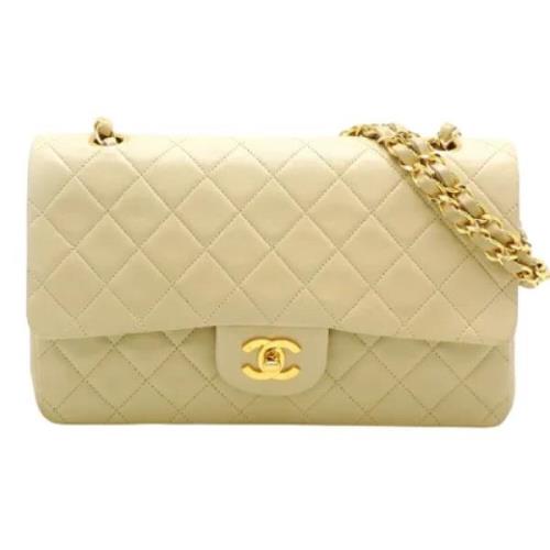 Chanel Vintage Pre-owned Laeder chanel-vskor Beige, Dam