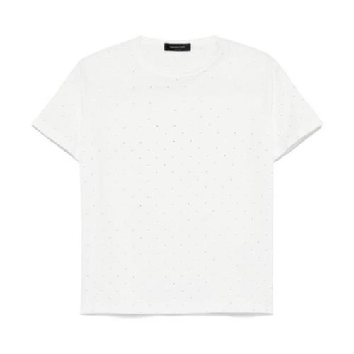 Fabiana Filippi Vit T-shirt Kollektion för Män White, Dam