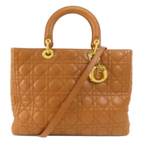 Dior Vintage Pre-owned Laeder dior-vskor Brown, Dam