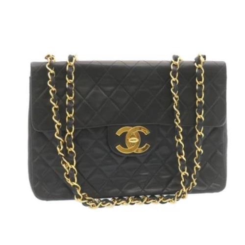 Chanel Vintage Pre-owned Laeder chanel-vskor Black, Dam