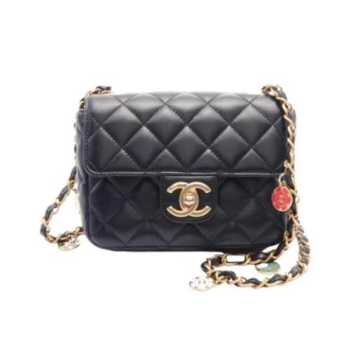 Chanel Vintage Pre-owned Laeder chanel-vskor Black, Dam