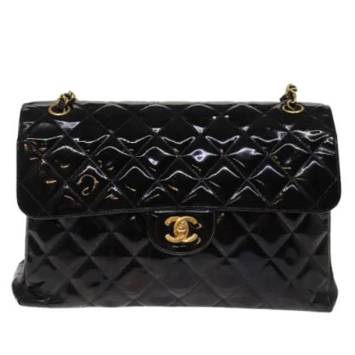 Chanel Vintage Pre-owned Tyg chanel-vskor Black, Dam