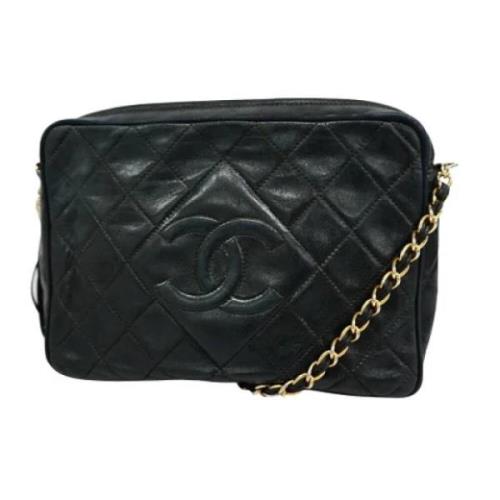 Chanel Vintage Pre-owned Laeder chanel-vskor Black, Dam