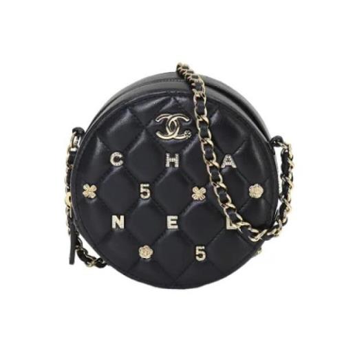 Chanel Vintage Pre-owned Laeder chanel-vskor Black, Dam