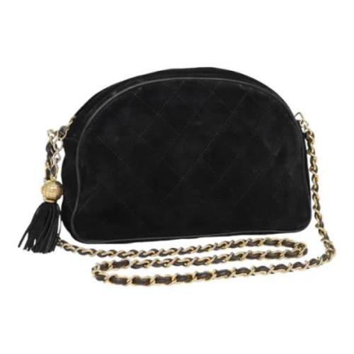 Chanel Vintage Pre-owned Mocka chanel-vskor Black, Dam