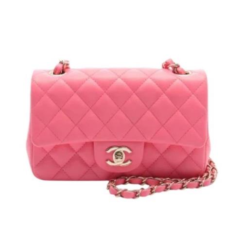 Chanel Vintage Pre-owned Laeder chanel-vskor Pink, Dam