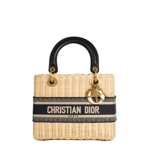 Dior Vintage Pre-owned Canvas dior-vskor Beige, Dam