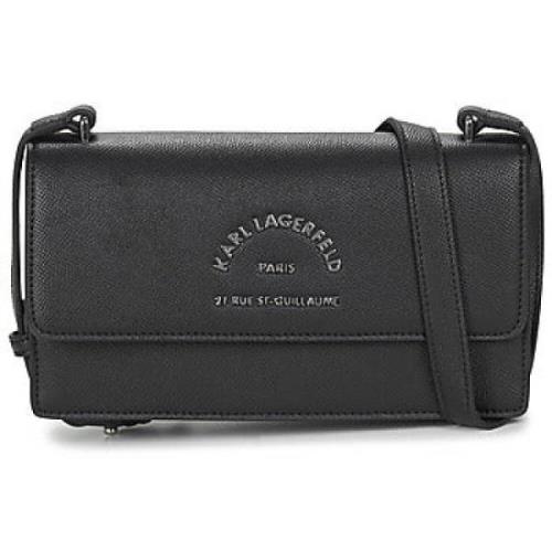 Karl Lagerfeld Axelväska Kvinnor RSG Metal Flap SHB Svart Black, Dam