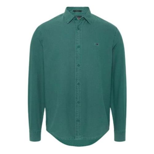 Tommy Hilfiger Grön Oxford Skjorta Green, Herr