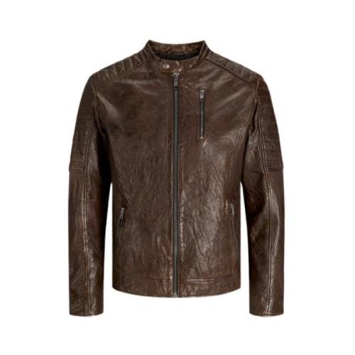 Jack & Jones Skinnjacka Brown, Herr