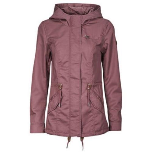 Only Rosa Parka för kvinnor Pink, Dam