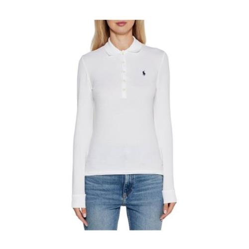 Polo Ralph Lauren Klassisk Polo Skjortkollektion White, Dam