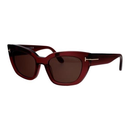 Tom Ford Stiliga solglasögon Ft1190/S Red, Dam