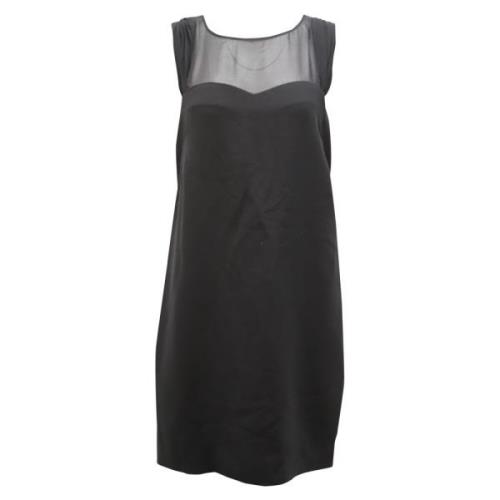 Sandro Svart Polyester Mini Klänning för Evenemang Black, Dam