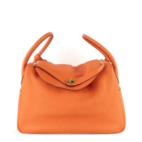 Hermès Vintage Pre-owned Laeder handvskor Orange, Dam