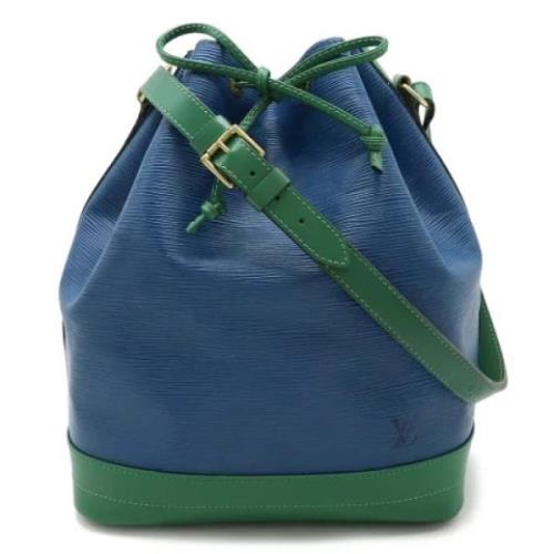 Louis Vuitton Vintage Pre-owned Laeder louis-vuitton-vskor Blue, Dam