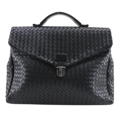 Bottega Veneta Vintage Pre-owned Laeder handvskor Black, Herr