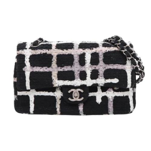 Chanel Vintage Pre-owned Tyg chanel-vskor Black, Dam