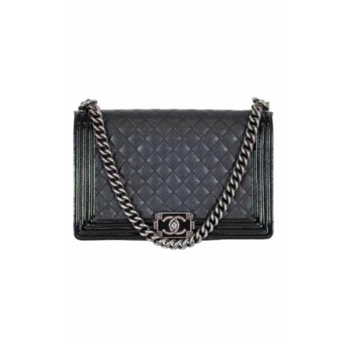 Chanel Vintage Pre-owned Laeder chanel-vskor Black, Dam