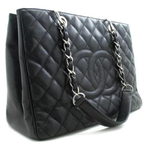 Chanel Vintage Pre-owned Laeder chanel-vskor Black, Dam