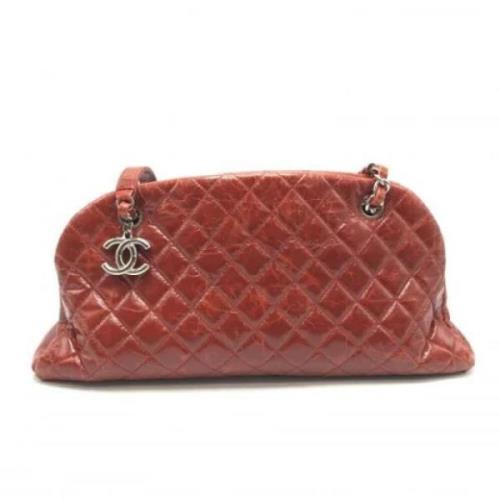 Chanel Vintage Pre-owned Laeder chanel-vskor Red, Dam